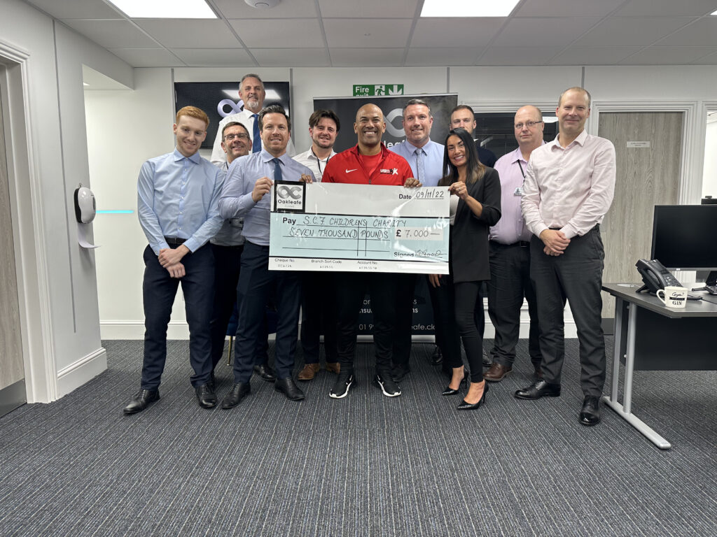 Oakleafe Claims charity fundraiser for Sports Connections Foundation